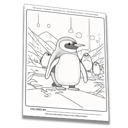 Worksheet for Preschooler's Animal Tales - Polly - 04