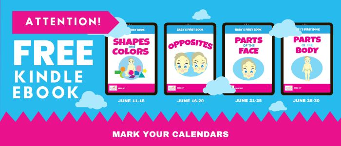 BFB - Free E-book Promo Banners - 2026-06 Baby's First Books - Free E-book Promo for June 2026